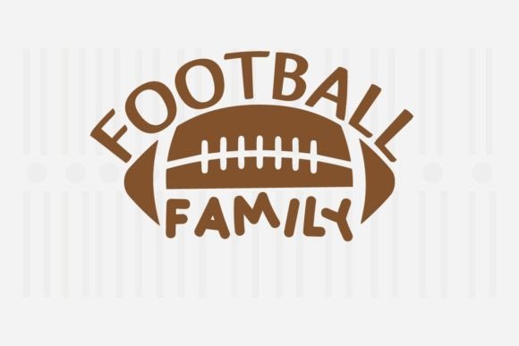 Football Family SVG Graphics for Crafts