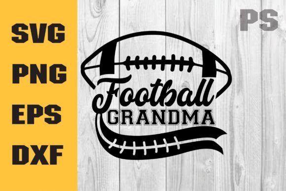 Football Grandma SVG: Graphics for Crafts & Heartfelt Branding
