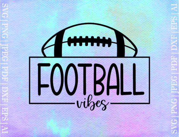 Football Vibes SVG: Graphics for Crafts-Driven Branding